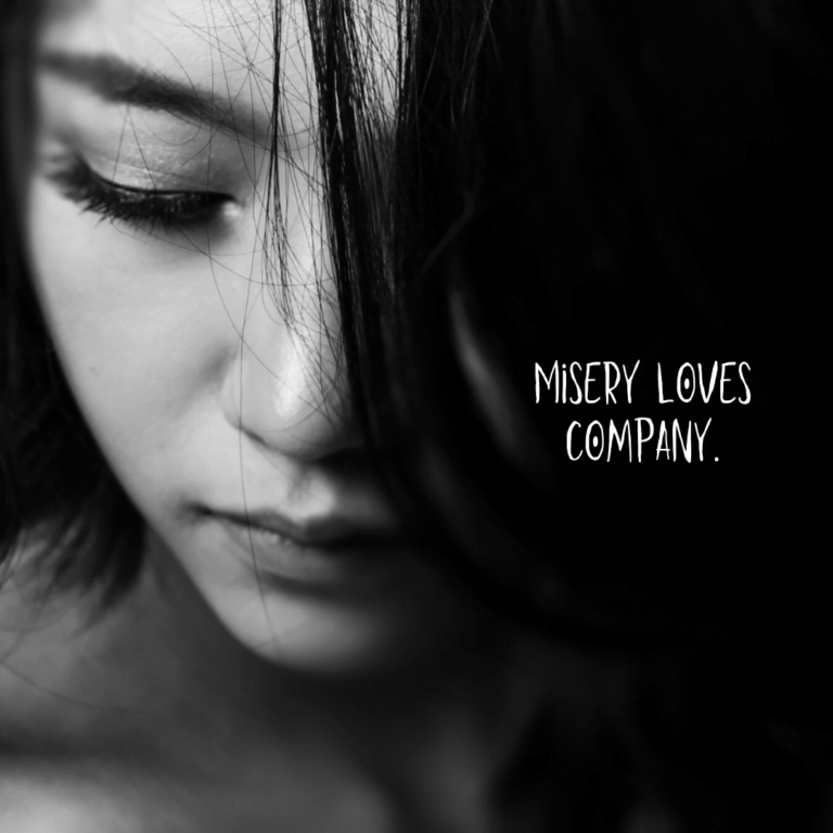 Read more about the article Misery loves company.
