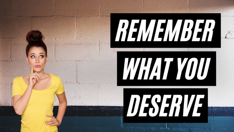 Read more about the article We Lose Sight of What We Deserve One Compromise at a Time