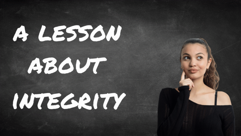 Read more about the article STORYTIME: A Lesson About the Importance of Integrity