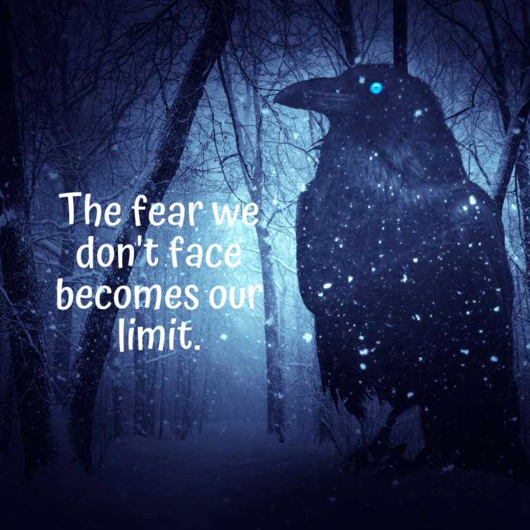 Read more about the article The fear we don’t face becomes our limit.