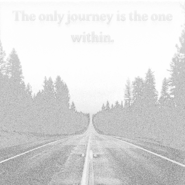 Read more about the article The only journey is the one within.