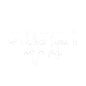 Read more about the article The only way to win with a toxic person is not to play.