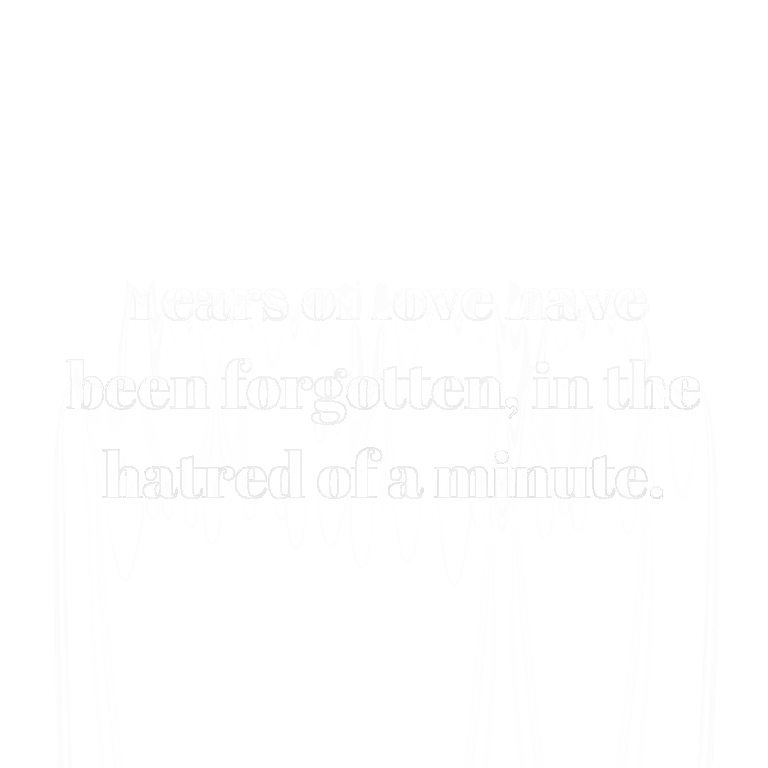 Read more about the article Years of love have been forgotten, in the hatred of a minute.