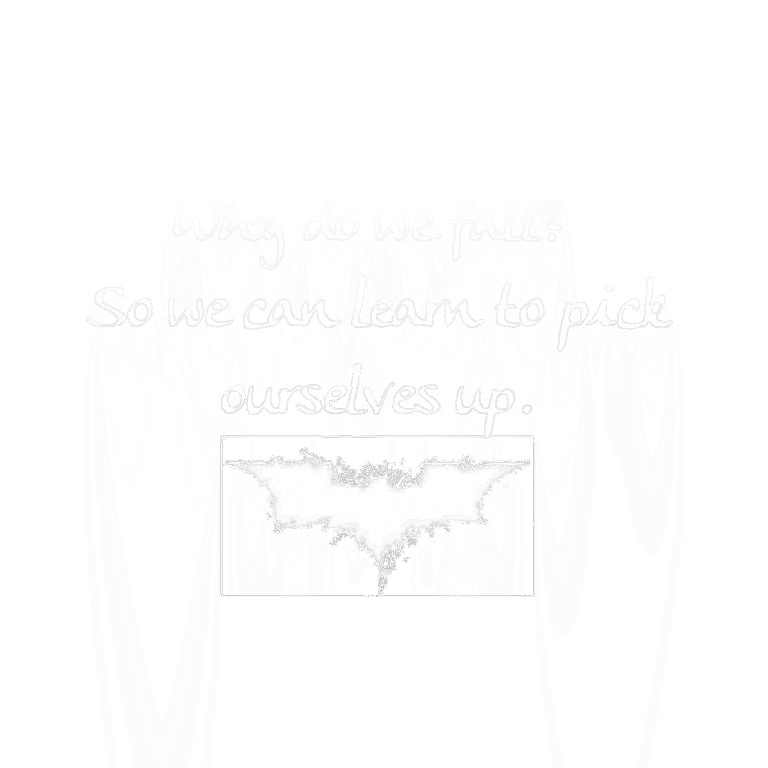 Read more about the article Why do we fall? So we can learn to pick ourselves up.