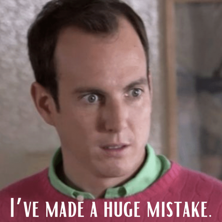 Read more about the article I’ve made a huge mistake.